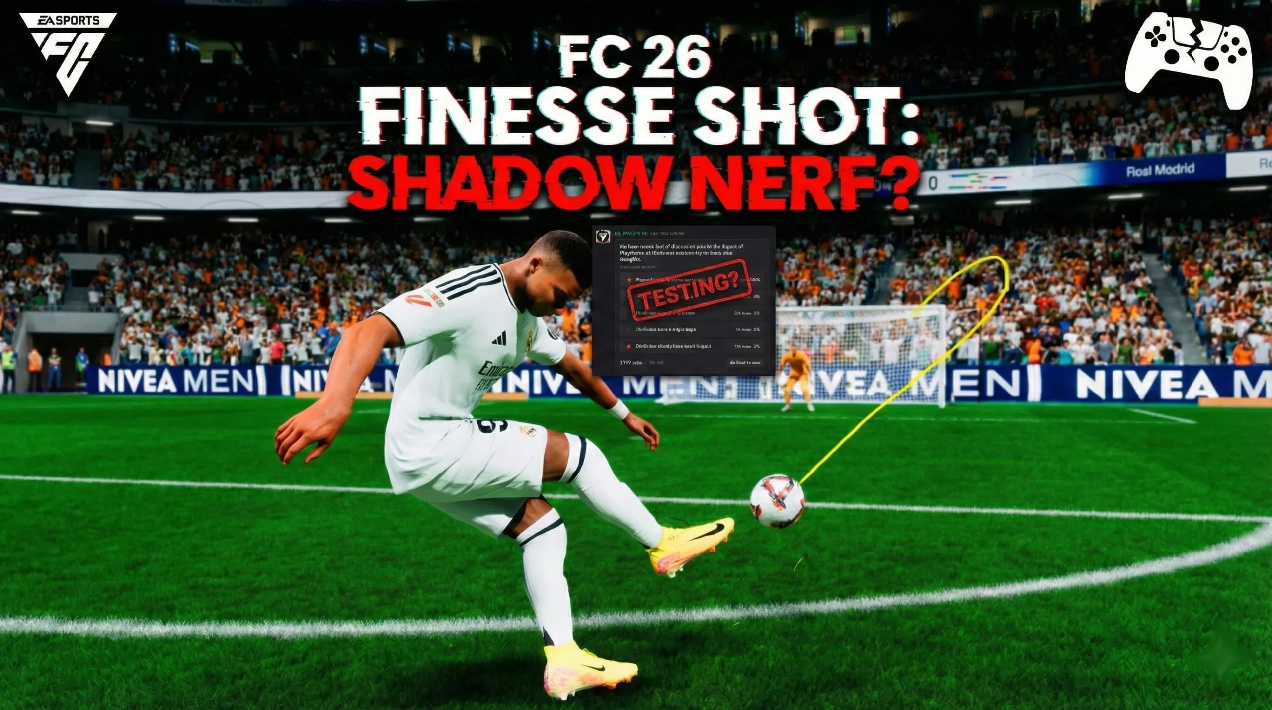 FC 26 Community Suspects "Shadow Nerf" to Finesse Shots in Patch 1.4.2 - EA FC 26 - FUTFC