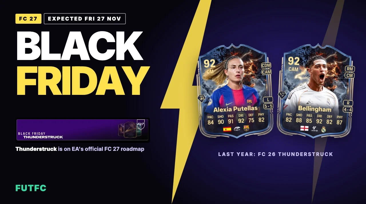 FC 27 Black Friday: When Does It Start and What to Expect? - Guides - FUTFC FC 27 Black Friday: When Does It Start and What to Expect? - Guides - FUTFC