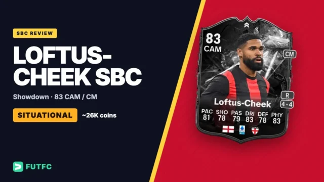FC 27 Loftus-Cheek SBC: A 26K Midfield Wall for Physical Teams - News - FUTFC