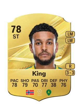 FC 27 Gallery: Which Sets Give the Most Tokens for the Fewest Coins? - EA FC 27 - FUTFC Joshua King 78 LM FC 27 card