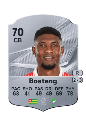 FC 27 Gallery: Which Sets Give the Most Tokens for the Fewest Coins? - EA FC 27 - FUTFC Kennedy Boateng 70 CB FC 27 card