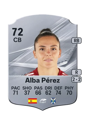 FC 27 Gallery: Which Sets Give the Most Tokens for the Fewest Coins? - EA FC 27 - FUTFC Alba PΓ©rez 72 CB FC 27 card
