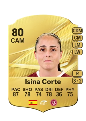 FC 27 Gallery: Which Sets Give the Most Tokens for the Fewest Coins? - EA FC 27 - FUTFC Isina Corte 80 CAM FC 27 card